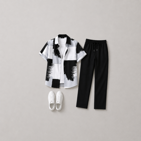 Monochrome Urban Co-ord Set